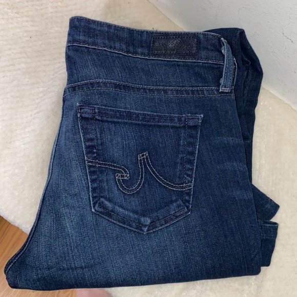 Ag Adriano Goldschmied The Belle Flare Jeans Size 28R - Picture 9 of 15